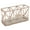 Rose Gold, variant on Home Details 3 Compartment Cosmetic Makeup Brush Pencil Holder, Rose Gold