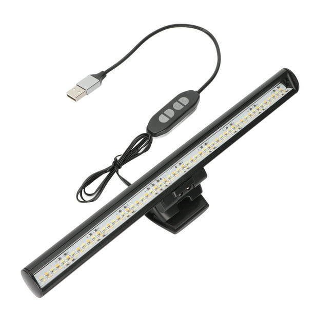 Barra de luz para monitor de computadora portátil, barra de luz para monitor de computadora portátil Clip de barra de luz para computadora portátil Operación suave