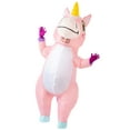 thumbnail image 1 of Déguisement Gonflable Rose Unicorn pour Adulte, 1 of 8