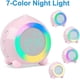 thumbnail image 2 of 26-27 Children's Alarm Clock Digital, Alarm Clock Digital Sunrise Simulator Children's Alarm Clock For Girls Boys With Colorful Lights Quiet Alarm Clo, 2 of 4