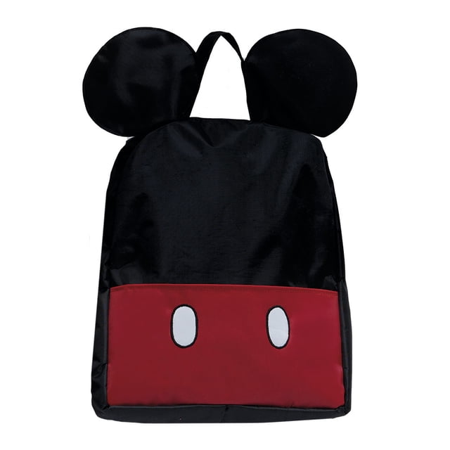 Pañalera tipo Mochila Chiqui Mundo TESSO Mickey Negra