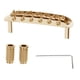 thumbnail image 1 of Puente de guitarra profesional, conjunto de sillín de puente de guitarra de aleación de zinc duradero para Oro perfke Puente de silla de montar, 1 of 6