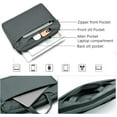 thumbnail image 4 of LHSHID Laptop Case, Basics Laptop Bag with Compartment, Carrying Briefcase Messenger Bag with Strap,Pocket, 4 of 5