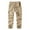 Khaki, variant on Baggy Cargo Pants Men Casual Solid Color Straight Leg Pants Multi Pockets Lightweight Utility Streetwear Trousers Army Green 30