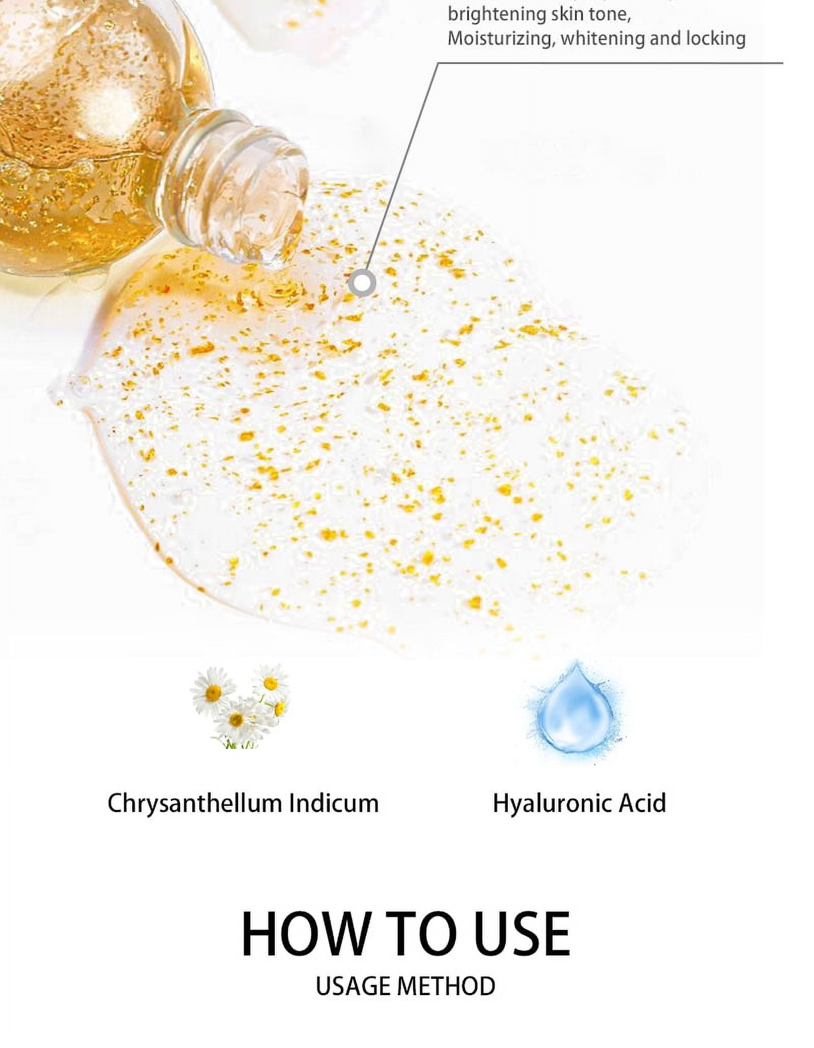 Organic 24k gold serum and Hyaluronic , ANTI-AGING