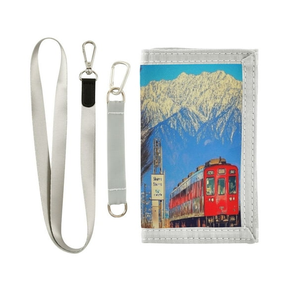 Boys' & Girls' Novelty Wallets | Men's Foldable Novelty Wallets | Prefect Gifts for Every Scene,Train