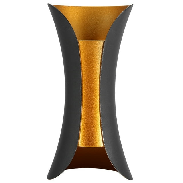 Luz De Pared LED, Luz De Pared, Sala De Estar Interior De Iluminación Brillante Negra Para Jardín Al Aire Libre YLSHRF Otros