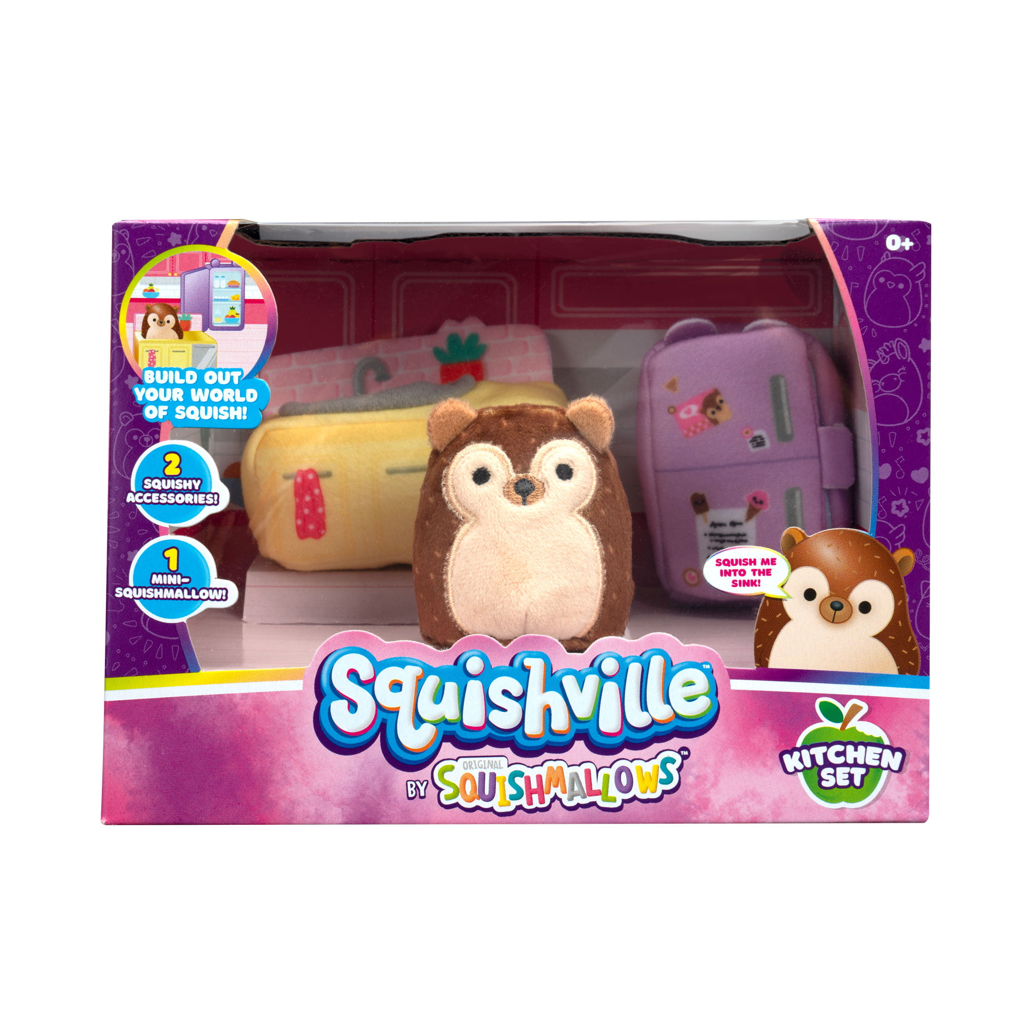 Squishville Squishmallow Mini With Vehicle Choose Your Favorite 