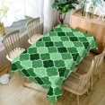 thumbnail image 2 of Nanqianyi Green Art Geometric Tablecloth,Waterproof Stain Resistant Rectangle Table Cover for Dining Kitchen,60x102 Inch, 2 of 6