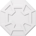 thumbnail image 1 of Ekena Millwork CMP30LG 30 in. OD x 10.5 in. Carré Logan Architectural Grade PVC Contemporain Plafond Médaillon, 1 of 1
