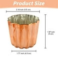 thumbnail image 3 of Cannele Copper (Tin Lined) – French Baking Tools For Perfect Caramelized Crust & Custard Centers, 3 of 9