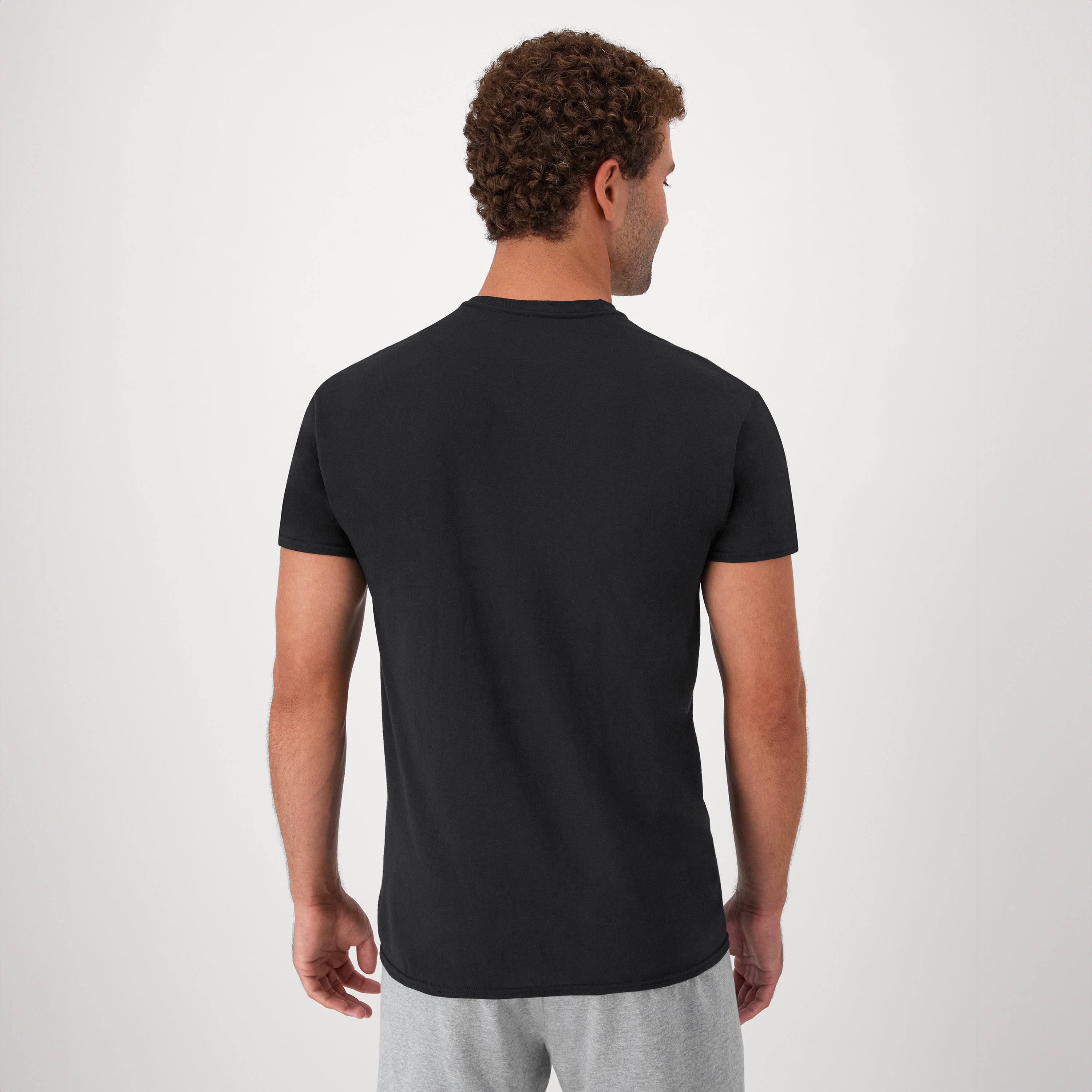 Undershirt Crewneck T-Shirt Pack, 12-Pack, Breathable Cotton, Moisture Wicking