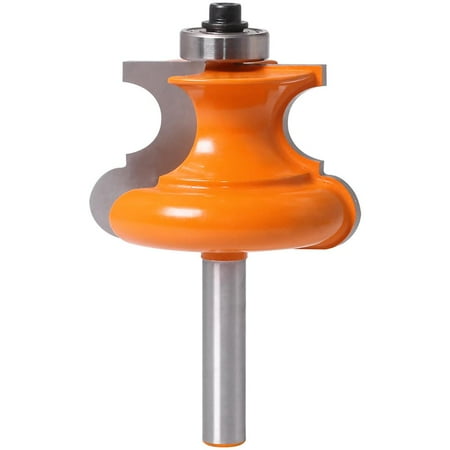 

Wood Milling Cutter High Hardness Metal 8MM/0.3Inch Shank Wood Lock Miter Router Rustproof Wood Molding Tool for Woodworking Furniture Making