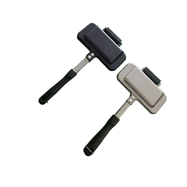 Wosthever Sándwich de hierro fundido para hacer pasteles, fácil de usar como vagabundo, para acampar, deliciosos pasteles en cualquier lugar Cocina y Comedor 3