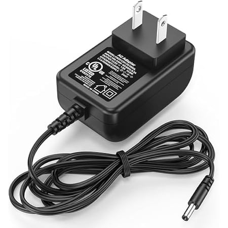 Wanhoo 12V for EverStart Maxx J7CCE J7CE Charger Power Cord Adapter for EverStart J7CCE J7CE 800 Peak Amp 800A Battery Car Camo Jump Starter Ever Start Maxx with 120 PSI Compressor 3 USB Ports