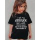 thumbnail image 1 of Girls, I GET MY ATTITUDE FROM... Print Short Sleeve T-shirt Tops, Summer Clothes, Holiday, Gift, 1 of 6