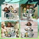 thumbnail image 4 of Set de decoración para tartas Zafena Safari Animal Jungle, 19 piezas, para fiestas, 4 of 6