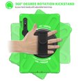 thumbnail image 4 of XYX Case for Samsung Galaxy Tab S7 11.0 inch SM-T870/SM-T875/SM-T876 with 360 Degree Rotating, Hand Strap, Shoulder Strap, Green, 4 of 7