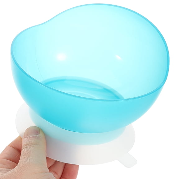 Hemoton Elderly Adaptive Bowl Adaptive Self-Feeding Dinnerware Spill Proof Scoop Bowl Non-Skid Suction Base for Elderly and Disabled