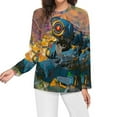 thumbnail image 3 of Apex Legends Pathfinder Women's Pajama Top 3D Digital Print Sleepwear Trendy Crewneck Pullovers Long Sleeve Shirts 3XL, 3 of 8