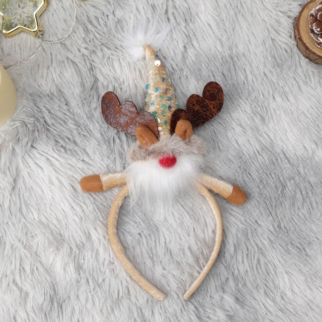 BKER Holiday Headband With Hat For New Year Celebration