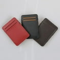 thumbnail image 3 of SPRING PARK Wallet Mens Wallet Minimalist Mini Slim Wallets Bifold for Men with Gift, 3 of 6
