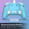 thumbnail image 2 of Refurbished PowerA Advantage Wired Controller for Nintendo Switch 2, Mushroom Kingdom Edition, Hall Effect Thumbsticks, Mappable Buttons, On-Board Audio Controls, 10-Foot USB-C Cable, 2 of 8