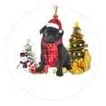 thumbnail image 1 of Fiudx Adorno para Árbol de Navidad, Figura de Mascota Pintada a Mano, Decoración Navideña Única, Adorable Perro para Árbol Genealógico, Idea de Regalo Personalizada, Tamaño 8 Cm X 8 Cm, Regalo para C, 1 of 2