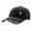Black, variant on Unisex Printed Letter Arch Visor Hat for Casual Everyday Style Trucker Style Baseball Cap with Alphabet Design Green L