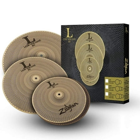 - Zildjian L80 Low Volume 14/16/18 Cymbal Set