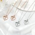 thumbnail image 3 of Turandoss Heart Necklaces for Women Initial Dolphin Necklace Jewelry Gifts for Women, 3 of 7