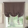 thumbnail image 3 of Maoww Kitchen Curtains Roman Window Shades Living Room Bedroom Solid Color Valance Panels Window Treatment, 3 of 6