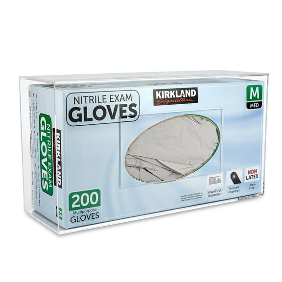 SimplyImagine Single Side Loaded Clear Acrylic Glove Box Holder Dispenser