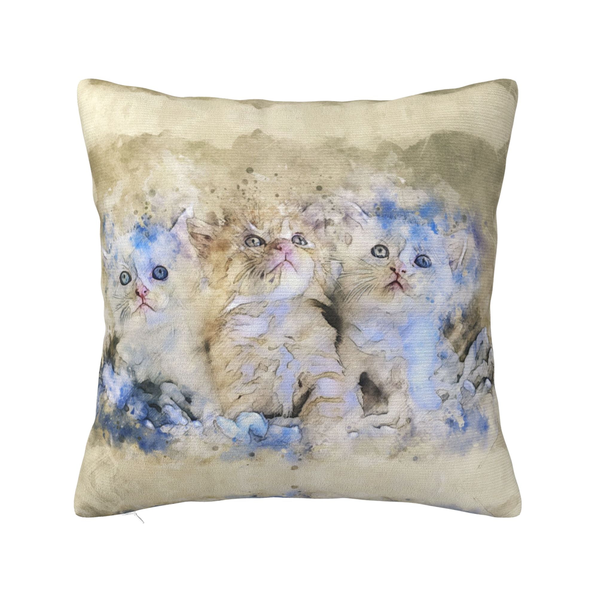 ZICANCN Decorative Throw Pillow Covers , Cat Page Three Couch Sofa