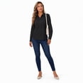thumbnail image 4 of Womens Button Down Shirts Lapel Long Sleeve Blouses Business Work Shirt Dressy Casual Collared Tops, 4 of 7