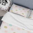 thumbnail image 4 of Designart 'Gold Chic Design III' Mid-Century Duvet Cover Set, 4 of 4
