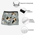 thumbnail image 6 of Bingfone Funny Beagle Active Dog Men'S Underwear - Casual Stretch Boxer Briefs-Medium, 6 of 9