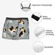thumbnail image 3 of Fotbe Funny Beagle Active Dog Calzoncillos Tipo Boxer con Bolsa de Soporte Total para Hombre, X-Temp Fresco, Transpirable y de Secado Rápido-Large, 3 of 5