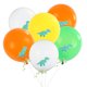 thumbnail image 5 of Globo de látex de dinosaurio grueso de 12 pulgadas para decoración de fiestas de cumpleaños, bodas, 10 unidades, 5 of 6