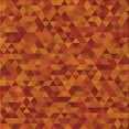 thumbnail image 1 of Ahgly Company Machine Washable Indoor Square Transitional Orange Red Orange Area Rugs, 6' Square, 1 of 7