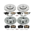 thumbnail image 3 of Power Stop Front and Rear Stock Replacement Brake Pad and Rotor Kit KOE899, 3 of 8