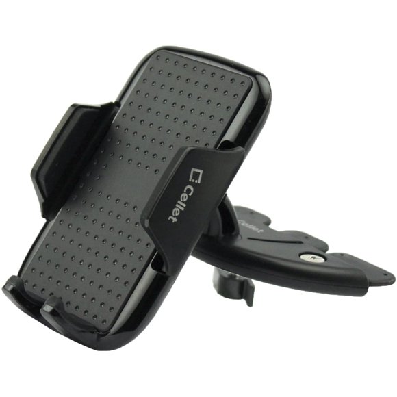 Cellet CD Slot Car Phone Mount Holder, Compatible for Apple iPhone Xs/Xs Max/Xr/X/8//7//6S/6/5/SE/iPod Nano/iPod Touch