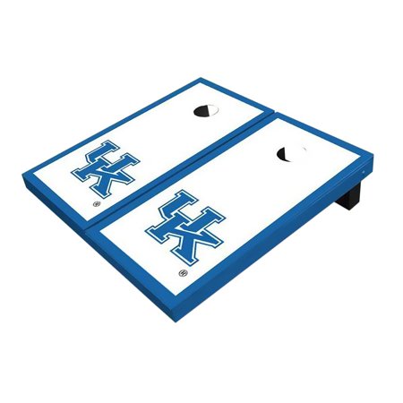Skip's Garage Kentucky Blue Solid Wood Cornhole Board Set