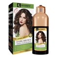 thumbnail image 1 of HERBBY Hair Color Shampoo for Gray Hair Coverage&Color Transform with 9 Herbal Extracts -Long Lasting (6-8 Weeks) Shiny Evenly Colored Instant Hair Dye Shampoo&Conditioner 500 Ml (DARK BROWN COLOR), 1 of 5