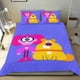 thumbnail image 1 of Maddie + Triggs Conjunto de sábanas temático, trío de piezas, cómodo y amigable con la piel, diseño único, regalo de decoración para el hogar para familiares, amigos y fans,173cm *218cm, 1 of 6