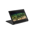 thumbnail image 1 of Restored Lenovo Chromebook 500e 2nd Gen 11.6" 2in1 4GB 32GB eMMC Celeron N4120 1.1GHz ChromeOS, Black, 1 of 7