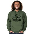 thumbnail image 5 of Love You To Mountains Hiking Couple Hoodie Sweatshirt Women Men Brisco Brands X, 5 of 6