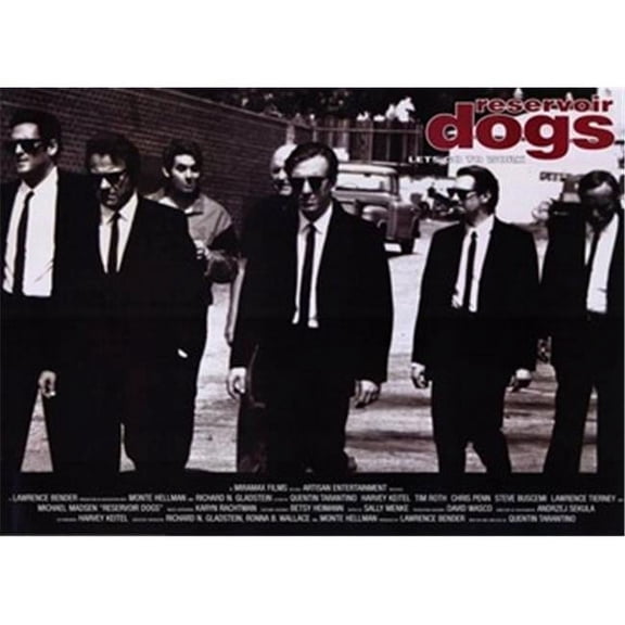 Posterazzi Reservoir Dogs Movie Poster - 17 x 11 in.