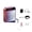 Pink - Adapter, variant on Megaphone Speaker Wireless Voice Amplifier Portable Mini Audio Teacher Microphone Speaker With Mp3 Player FM Radio Recorder ,Easy to Operate