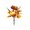 A(Orange), variant on Decorr Artificial Pumpkin Picks, 13.4" Fall Maple Leaf Sunflower Berry Floral Stem, Fake Pumpkin Flower Pick for Thanksgiving Fall Decor, Halloween Decorations Vase Filler Farmhouse Tabletop Decor